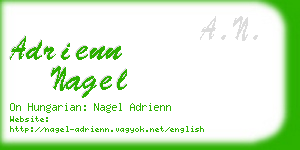 adrienn nagel business card